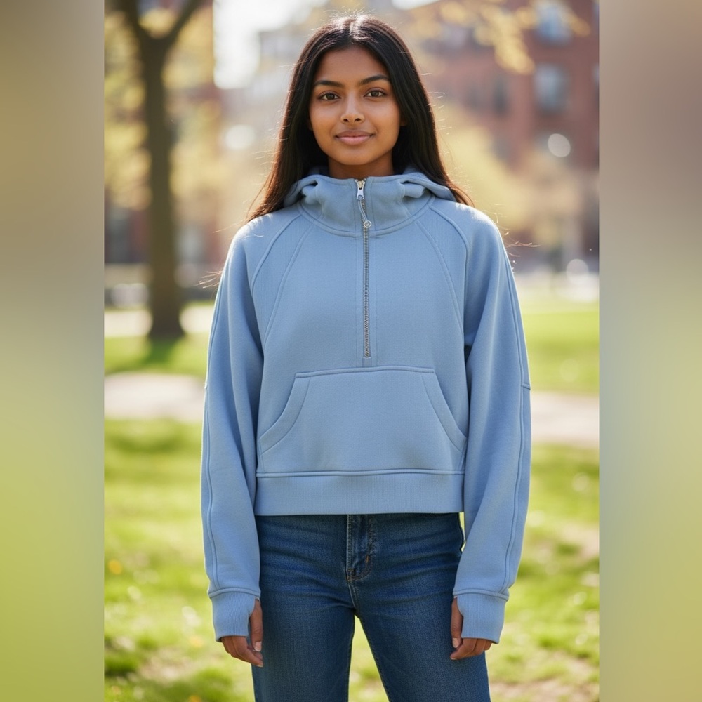 Lululemon Scuba Oversized Half-zip Hoodie NWT